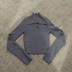 Kendall & Kylie gray sweater